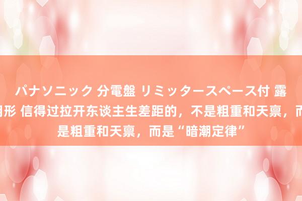 パナソニック 分電盤 リミッタースペース付 露出・半埋込両用形 信得过拉开东谈主生差距的，不是粗重和天禀，而是“暗潮定律”